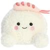 AURORA 33872, Palm Pals EBI Shrimp Sushi 5 Pollici, Peluche, Bianco e Rosa