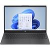 HP 15-fc0058nl NOTEBOOK, 15,6 ", processore AMD Ryzen 5 7520U, Radeon™ Onboard Graphics, RAM 8 GB, 512 GB SSD SSD, Grey, Windows 11 Home