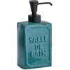 Gedy Vivienne Dosatore di sapone, ceramica, Blu, Taglia unica