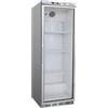 FORCAR-FREDDO G-ER400GSS Armadio refrigerato 1 porta a vetro - Capacità 350 Lt - Telaio in Acciaio inox