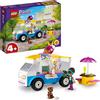 LEGO Friends Il Furgone dei Gelati, Set con Gelato, Cibo e Cane Giocattolo, con Mini Bamboline di Andrea e Roxy, Giochi per Bambini, Idee Regalo 41715