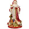 Fitz and Floyd FITZ & FLOYD - Figura Statua Decorazione Babbo Natale 48cm Porcellana Natale