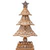 PALAIS ROYAL Abete Albero di Natale Pan di Zenzero 32cm Resina Decorazione Natalizia