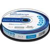 MediaRange 10 BluRay Double Layer BD-R DL HTL Fullsurface Printable 50GB 6X, in cake - MR509