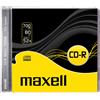 Maxell - 10 CD-R 700Mb in Jewel Case singoli da 10mm - 624826.40