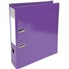 Exacompta 10 registratori a leva Prem'Touch Iderama viola dorso 70 mm A4