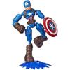 Marvel Hasbro Marvel Avengers - Captain America Bend And Flex (Action Figure Flessibile 15cm)