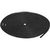 QUARKZMAN Nastro Tenuta Gomma Espansa, Diametro 4mm (5/32) Lunghezza 9 Metri (29,53 piedi) Gomma EPDM Rotonda per Guarnizioni Fai Da Te Magazzino Tappetini Tubi Schiuma Artigianato