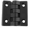 PATIKIL 65 x 65mm Singolo Azione Cerniere, 2pz Plastica Cerniere per Porta, Nero