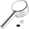 PATIKIL 40mm Cartuccia Rubinetto Leva Maniglia, 1pz Zinco Lega Singolo Leva Maniglia Rubinetto Sostituzione per Cucina Bagno, Argento Tono