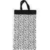 avo + cado Ave+cado - Borsa nasale Duo (XL) con scomparto asciutto, Cuori/Nero, 40x70 cm, Tasca per il naso