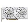 ASUS DUAL NVIDIA GeForce RTX 4060 EVO OC Edition, Scheda Grafica da 8 GB GDDR6 128-bit, PCIe 4.0, 1 HDMI 2.1, 3 DisplayPort 1.4, Ventole Axial-tech, GPU Tweak III, Bianca, DUAL-RTX4060-O8G-EVO-WHITE