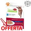 Trainer Natural Cat Adult Bocconcini in Salsa Tonno - Bustina Da 85 Gr - CONFEZIONE RISPARMIO