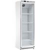 Armadio Refrigerato CONGELATORE 360 lt - Refrigerazione statica -18°/-22°C - Porta in Vetro - Esterno Inox