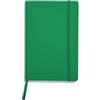 Muitomas, Block Notes A5, Notebook Appunti per Ufficio, con Copertina Morbida, Tasca Interna e Chiusura ad Elastico, 120 Fogli a Righe, 13 x 21 cm, Colore Verde
