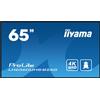 iiyama iiyama ProLite LH6560UHS-B2AG - 65 Categoria diagonale (64.5 visualizzabile) Display LCD retroilluminato a LED - segnaletica digitale - con riproduttore multimediale integrato e ricevitore multimediale wireless - 4K UHD (2160p) 3840 x 2160 - LED …