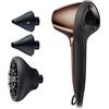 Remington Asciugacapelli 1800W - Leggero e Potente - Flusso d'aria 3D, 3 livelli di riscaldamento, 2 livelli di ventola separati, 2 ugelli per styling + diffusore, D7777