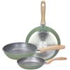 SET 3 PADELLE 20/24/28 CM-TOGNANA-VERDE SALVIA