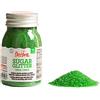 Decora 9262114 Confezione di 100 G Zucchero Glitter Verde, extra fine, dai colori intensi e brillanti, Made in Italy