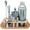 VB VIN BOUQUET Vin Bouquet FIK 1432 Set Cocktail Completo con Base Bambù Kit Mixology Bartender Professionale