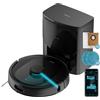 Cecotec Robot Aspirapolvere Conga 9990 AI Spin Revolution Ultra Power Home. 10.000 Pa, Navigazione Laser, Base di Autopulizia, Intelligenza Artificiale, Evita Oggetti, Controllo APP, 240 min Autonomia