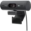 ‎Logitech Logitech Brio 500 Full HD Webcam with Auto Light Correction, show Mode, Dual Noi