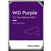 WESTERN DIGITAL HD 35 8TB 5640RPM 256MB PURPLE SATA3 VIDEOSORVEGLIANZA