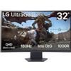 LG Electronics LG 32GS60QX-B Monitor PC 80 cm (31.5") 2560 x 1440 Pixel 4K Ultra HD Nero