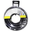 Zarivy Avvolgitubo H05V V-F, 3x1mm, colore nero, ideale per uso elettrico. 50 metri di lunghezza, flessibile e resistente, perfetto per installazioni interne ed esterne.