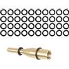 CyeeLife Freccette Strumento+100pcs Anelli di Gomma,Accessori per Freccette,Albero in Alluminio 2BA,Anelli O in Gomma Antiscivolo