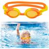 BAOSROY Occhialini Nuoto Bambini,Occhialini Nuoto Anti-Appannamento Bambini,Occhialini Nuoto Silicone,Occhialini Nuoto Bambini Anti UV,Occhialini Piscina Protezione UV,Occhialini Nuoto (Arancione Giallo)