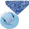 YSJCHEBS 1 Cappello Blu per Cuccioli, 1 Collare per Animali, Parasole per Cani, Cappello per Cani, Cappello da Sole per Cani, Cappello da Sole per Cani