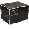 Diamond Professional Plyobox in legno con superficie antiscivolo - 75x60x50 cm nero