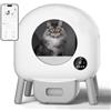 GESEILAY Lettiera Autopulente per Gatti Antiodore Lettiera Automatica con App Elettrica Sabbiera Gatto Autopulente per 1.5-12.5 KG Gatti (Type E)