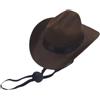 Generic Nuovo Pet Dog Cowboy Cappello Copricapo Divertente Accessorio Caldo Regolabile Pet Vendita Outdoor Copricapo Caps R5G9 Lates Cosplay