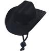 Generic Cappello da cowboy occidentale Set per animali domestici per cani e gatti - Divertente accessorio fotografico per feste divertenti Accessori Street New Pet 2024