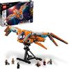 LEGO Marvel The Guardians' Ship 76193 Space Battleship Building Kit; 6 Minifigures Include Star-Lord and Thor; New 2021 (1,902 Pieces)