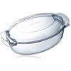 Pyrex, pirofila ignifuga, resistente al calore, teglia con coperchio in vetro, Vetro, 5,8 L