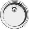 Blanco Rondosol lavello da cucina, 513306, Rondosol acciaio inox satinato lucido [Lavelli da Cucina > per Base Sottolavello a partire da 45 cm]