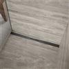 KALDEWEI FLOWLINE ZERO canalina doccia, 940000010932, FLOWLINE ZERO grafite spazzolato [Canaline Doccia e Scarichi Bagno > Canaline Doccia]