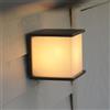 Lutec Box Cube lampada a parete, E27, 1 luce, 5184601118, Box Cube [Lampade per Esterni > Lampade a Parete]