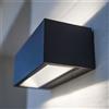 Lutec Gemini lampada a parete, LED, rettangolare, 5189104118, Gemini [Lampade per Esterni > Lampade a Parete]