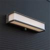 Lutec Doblo Solar lampada a parete, LED, rettangolare, con rilevatore di movimento, 6943801125, Doblo [Lampade per Esterni > Lampade a Parete]