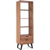 Bizzotto Libreria 2 cassetti Isar