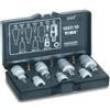 Hazet 1557/10 Serie Di Avvitatori Torx, Oro, Attacco Quadro, Cavo, 6.3 mm 1/4 Di Pollice