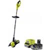 Ryobi RY18LT33A-0 - Tagliabordi a batteria - 18V - 4 Ah