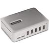 Startech.Com Hub USB 3.0 Argento 7 porte 10G5A2CS USB C HUB