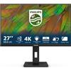 Philips Monitor 27" ( IPS 3840x2160 UHD 4K 60Hz ) 3000 SERIES Black 27B1N3800 00
