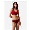 Calvin Klein Underwear Unlined Bralette W - Intimo - Donna - Rosso