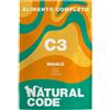Natural Code C3 Maiale 70 gr Cibo Umido Completo Per Gatti